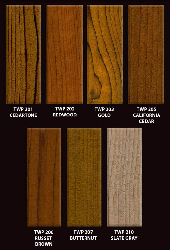 TWP 200 Series Color Chart