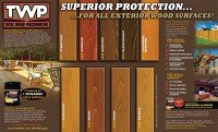 TWP 1500 Series Deck Stain 1 Gallon Color Chart