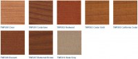 TWP Wood Deck Stain Samples