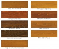 TWP Wood Deck Stain Samples
