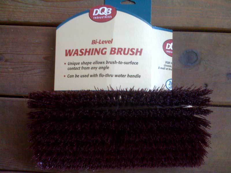 Deck Floor Staining Push Brush